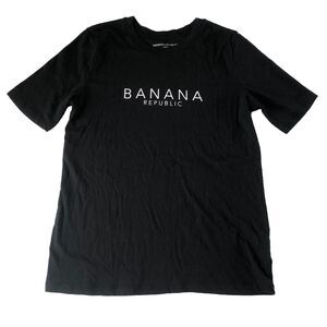 Banana Republic Factory women’s Eco T-shirt black Size XS